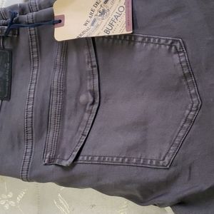 Mens cargo slim fit denim pant